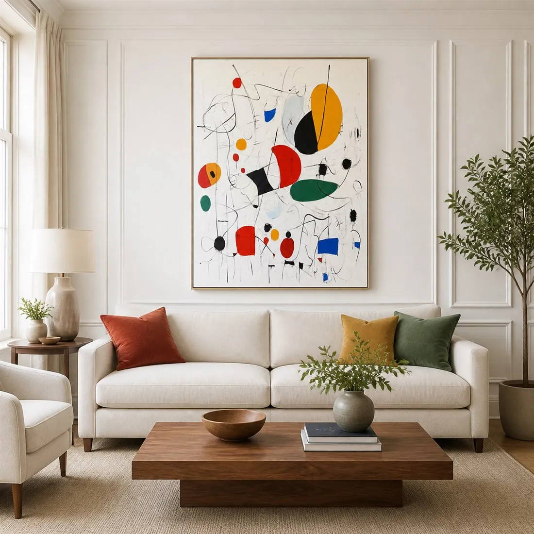 Canvas Wall Print,Modern Art Illustration,High‑Grade Home Decoration Artwork for Bedroom,Living Room,Office & Interior Space