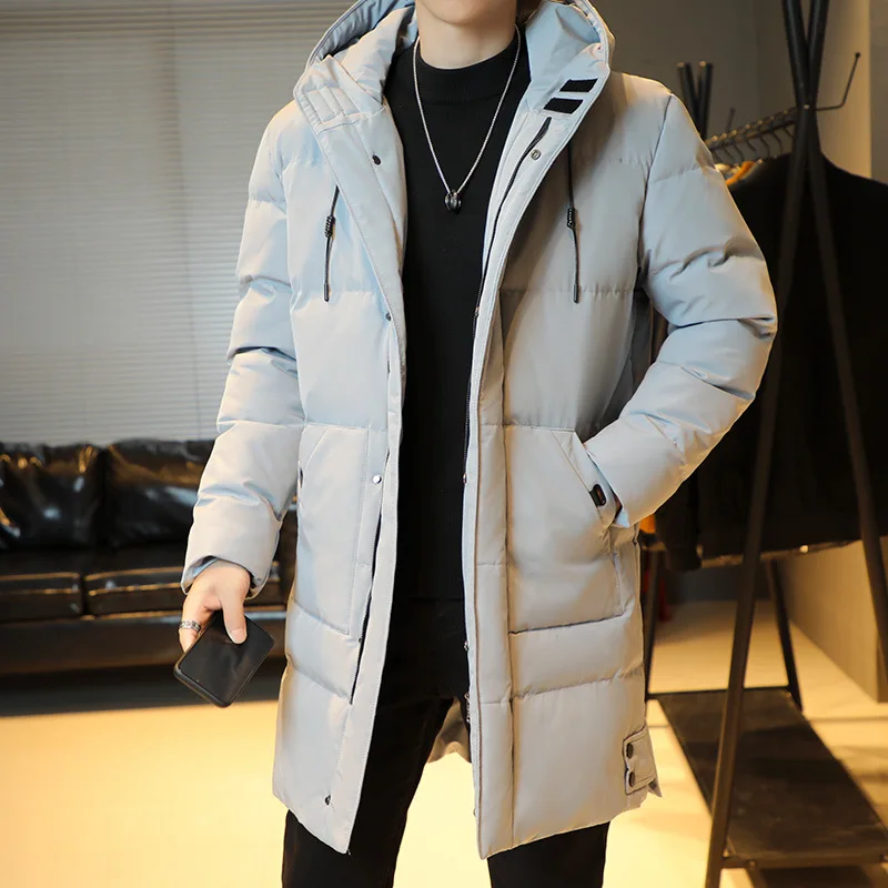 

Plus Size Cotton-padded Clothes, Men's High-end Down Jackets, Korean Version of Trendy Jackets, Winter Thickened Cotton-padded