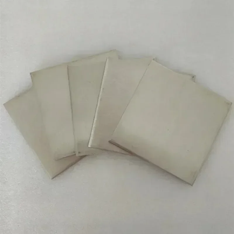 High Purity Nickel Plate Sheet Circular Block N4 N6 Customized for Battery Research Lab