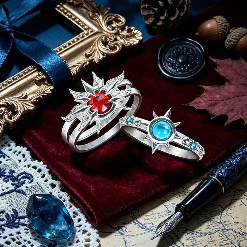 bague-link-click-theme-concert-unforgivable-Edition-limitee-marchandise-officielle-lu-guang-vein-guzi-accessoires-de-mode-et-de-luxe