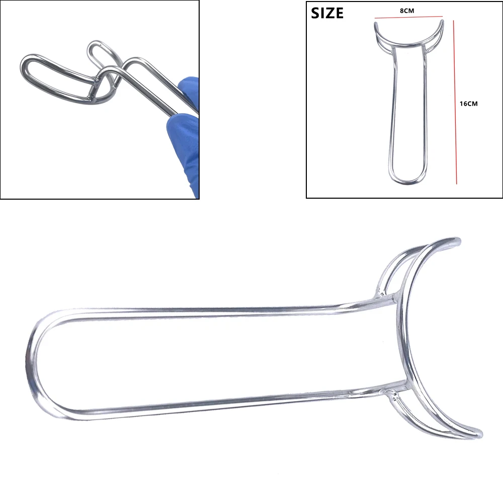 Dental Stainless Steel Mouth Expand Lip Retractor Intraoral Cheek Upper Lower Lip Retractor Mouths Openers