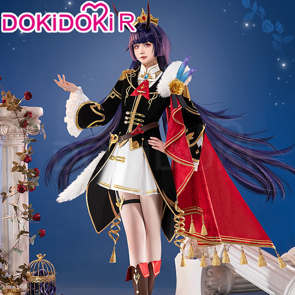 Raiden Mei Cosplay Costume Honkai Impact 3rd Cosplay DokiDoki-R Raiden Mei Cosplay Nocturne Ablaze Uniform Costume Women