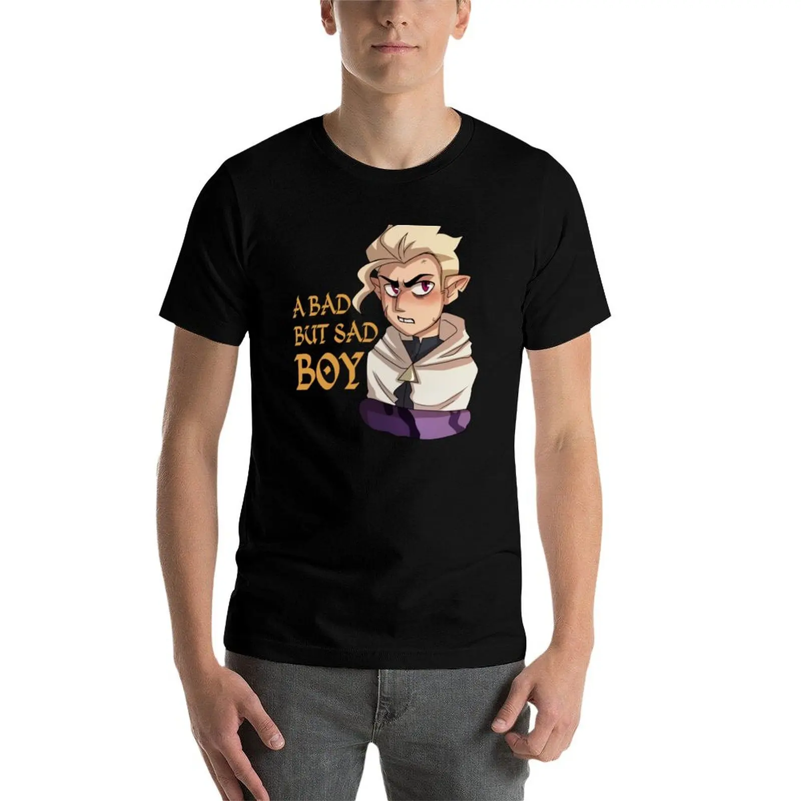 

A bad but sad boy Hunter TOH T-Shirt t shirt man designer man t shirts cotton t shirts for man cotton funny T-Shirt