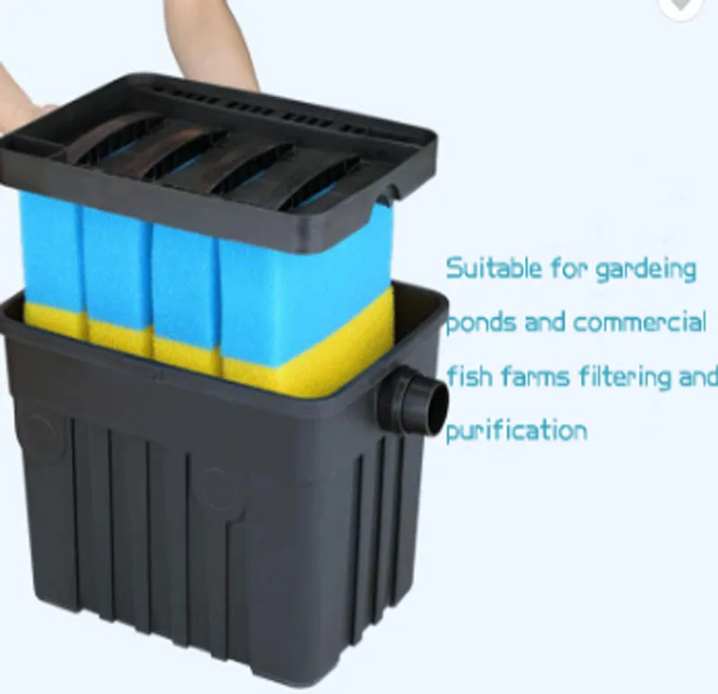 Outdoor Koi Fish Pond Filter External Equipment Pool Water Circulation Purification System
