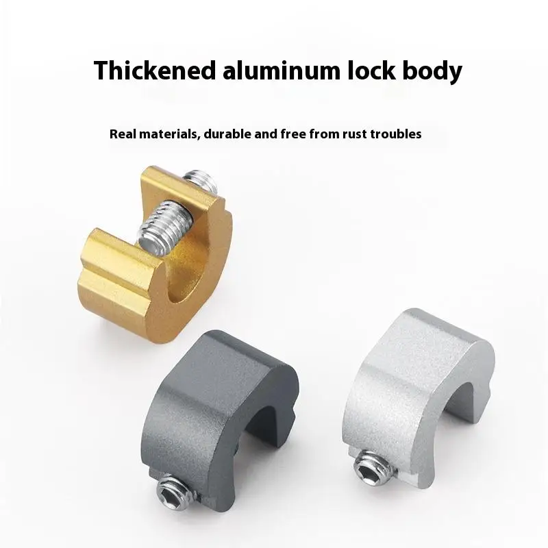 

1Set Aluminum Alloy Window Lock Stopper Sliding Door Window Limiter Sliding Sash Stopper Anti-theft Child Safety Lock