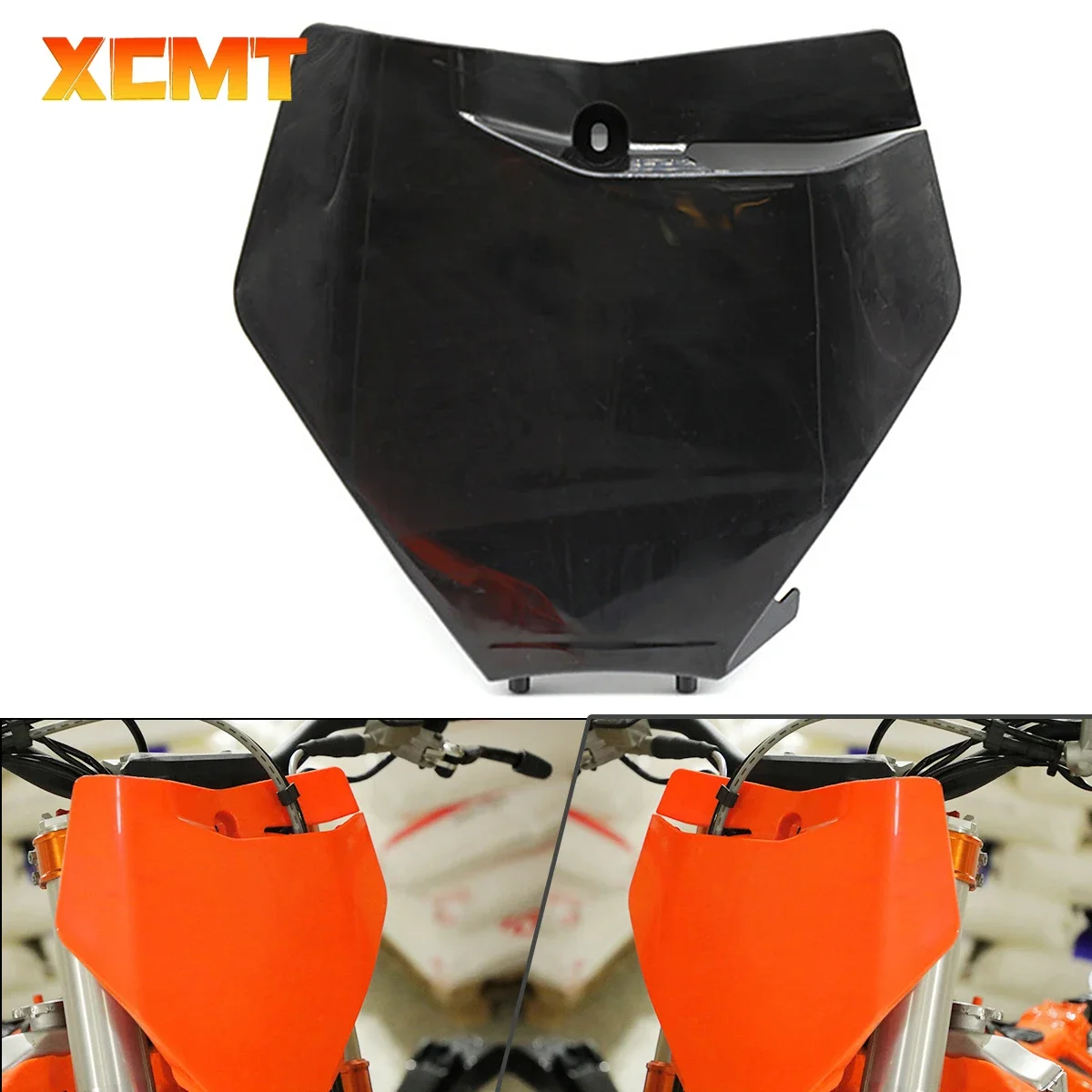 

Motorcycle Front License Number Plate Registration Plate Cover For KTM EXC EXCF SX SXF XC XCF XCW XCF-W 125 150 200 300 350 450