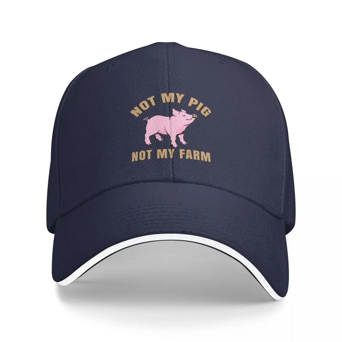 Letterkenny - Not My Pig Not My Farm Cap Baseball Cap icon Women beach fashion Men's