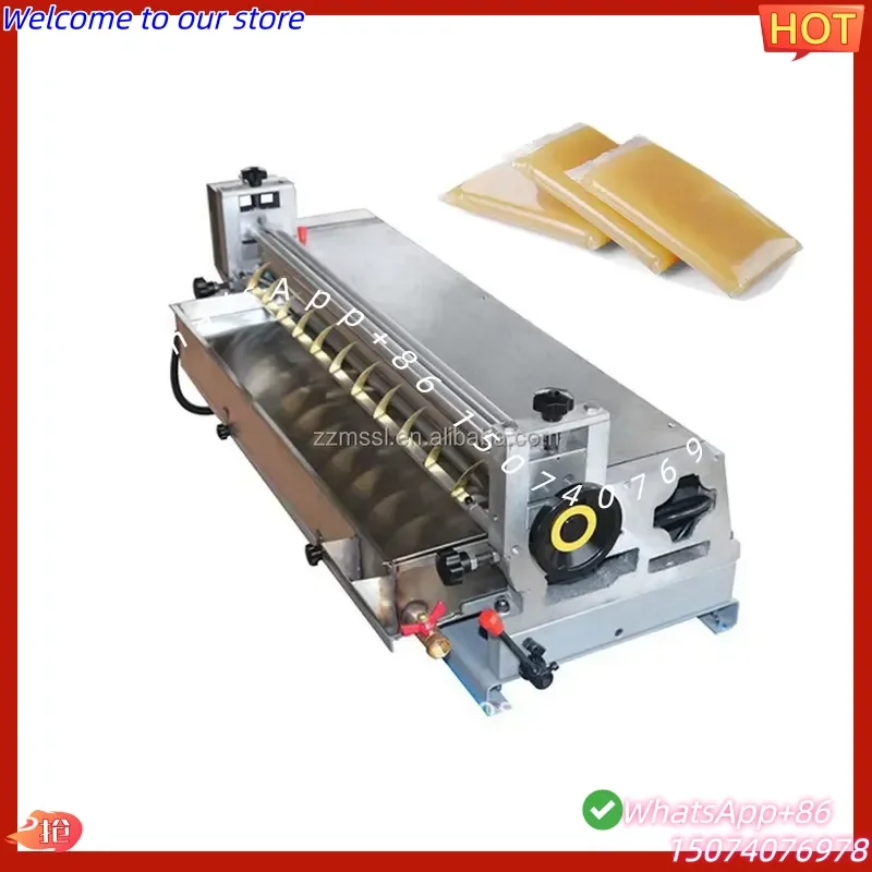 2026 Desktop Glue Machine Stainless Steel Gluing Machine 720mm Hot Melt Glue Machine