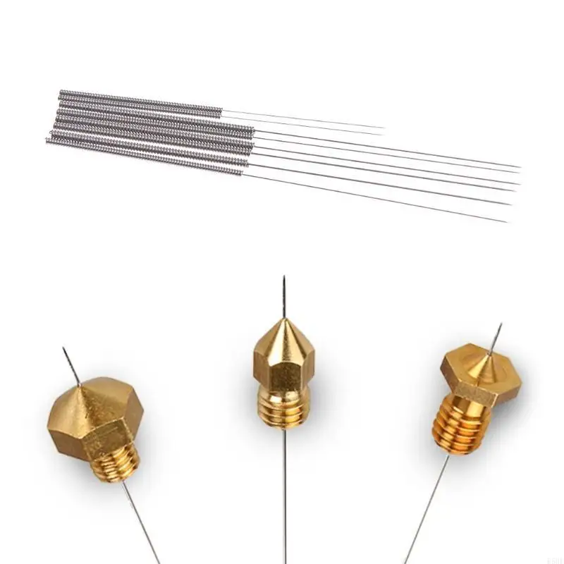 

R58F 8pcs 3D -принтер чистка иглы.