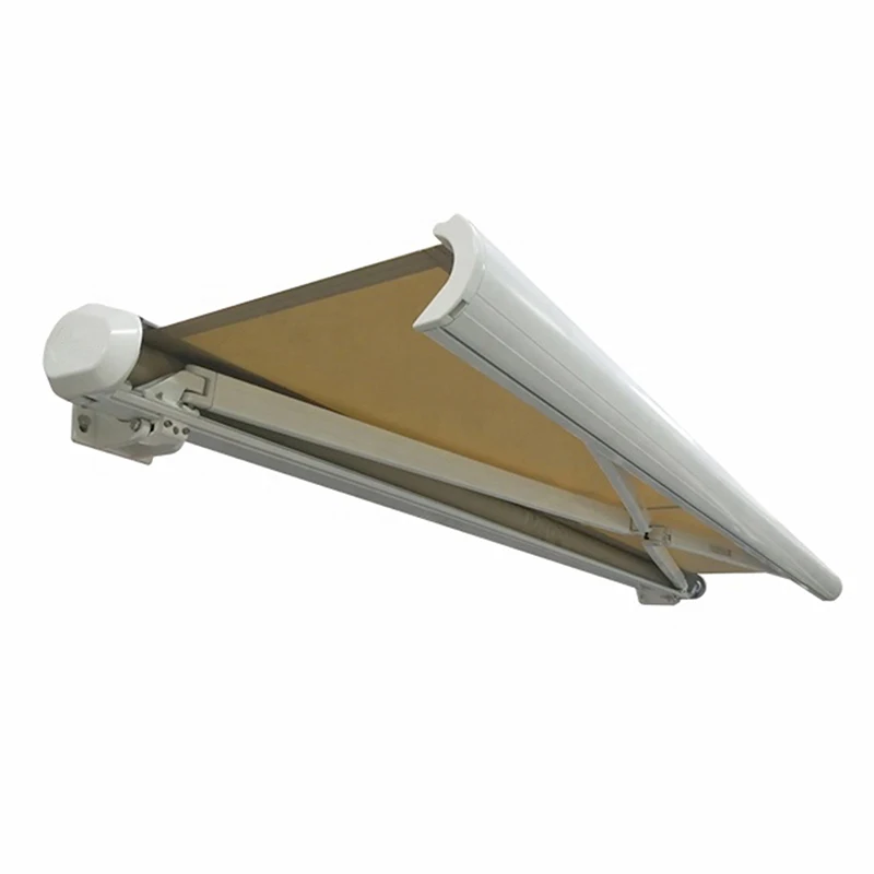 Customized Outdoor Balcony Garden Motorized Remote Control Retractable Awning Full Cassette Patio Awnings  Customization