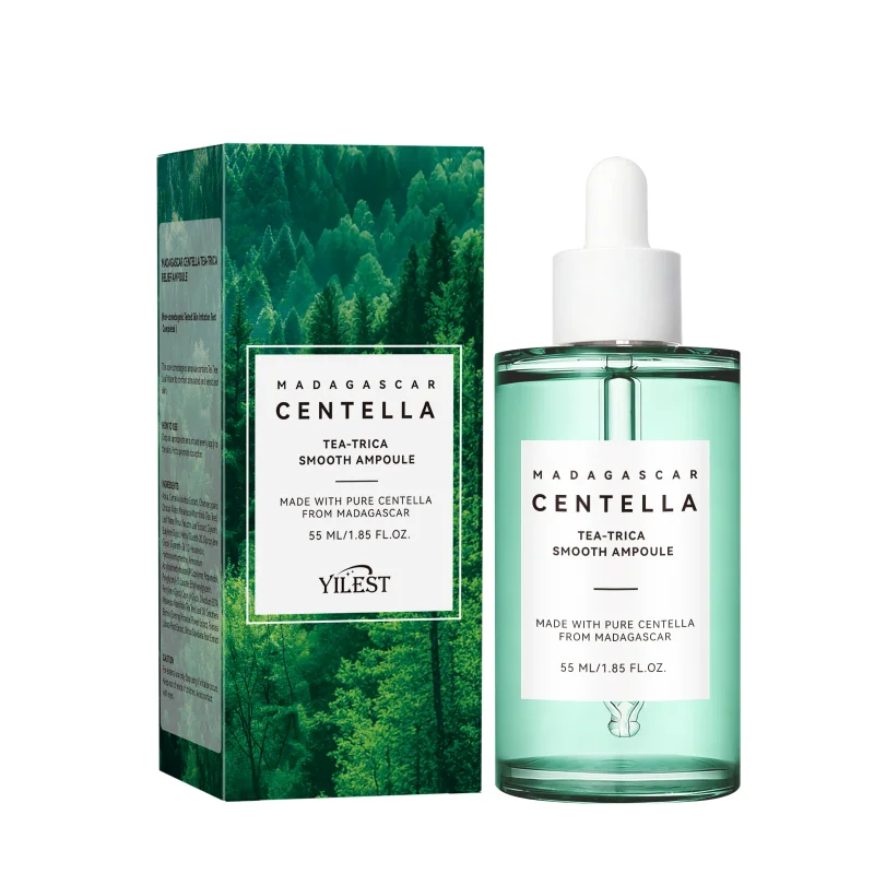 Sensitives Hautpflege-Komfortserum 55ml - Madagaskar-Centella-Formel beruhigt, pflegt & spendet intensive Feuchtigkeit für die tägliche Hautpflege.