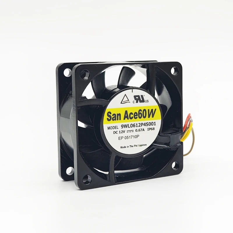 Original 100% Working 9WL0612P4S001 12V 0.67A 8.04W Fan