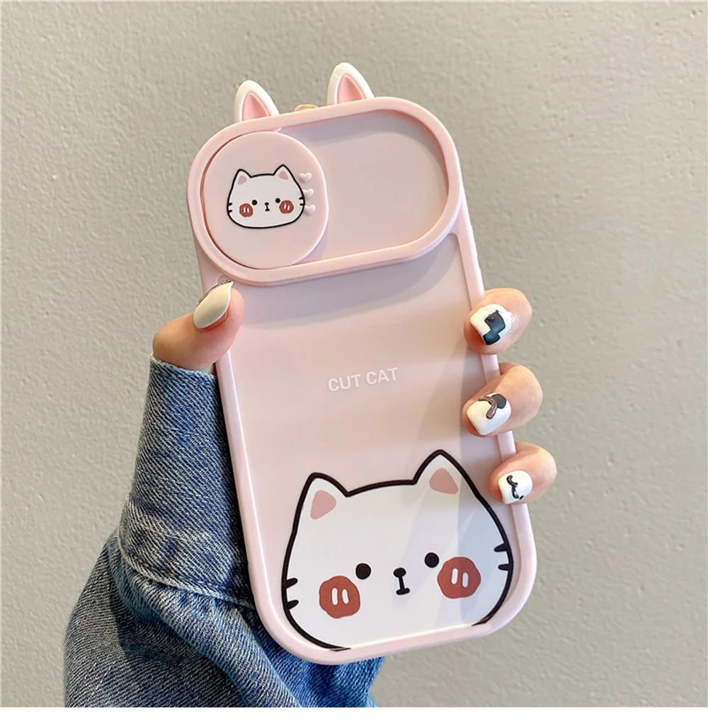 Cartoon Bear Funny Frog Cute Animals Shockproof Phone Case For iPhone 15 14 13 12 11 Pro Max X Xs Max Xr Soft Back Cover Case