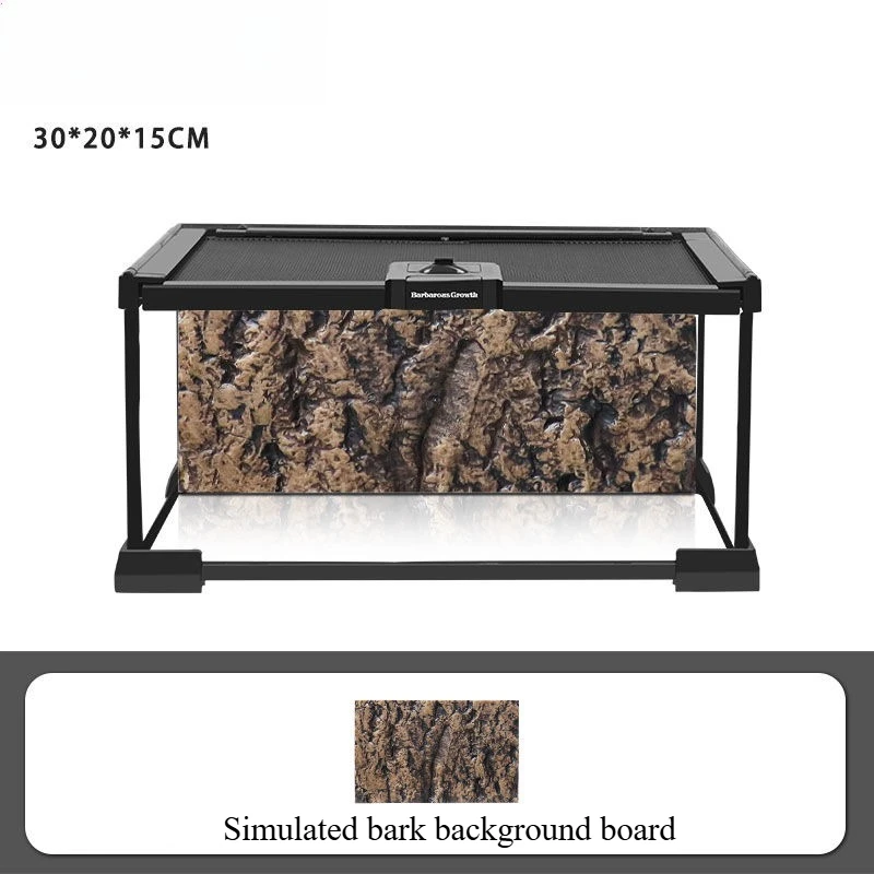 Large Lizard House Transparent Lizard Kennel Terrarium Spider Stackable Appreciate Terrariums Spider Reptile Breeding Cage