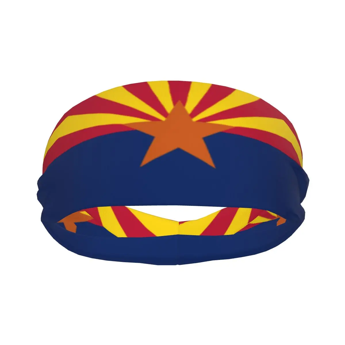 

Пользовательский флаг Аризоны спортивные повязки для женщин мужчин стрейч Влагоотводящая ткань