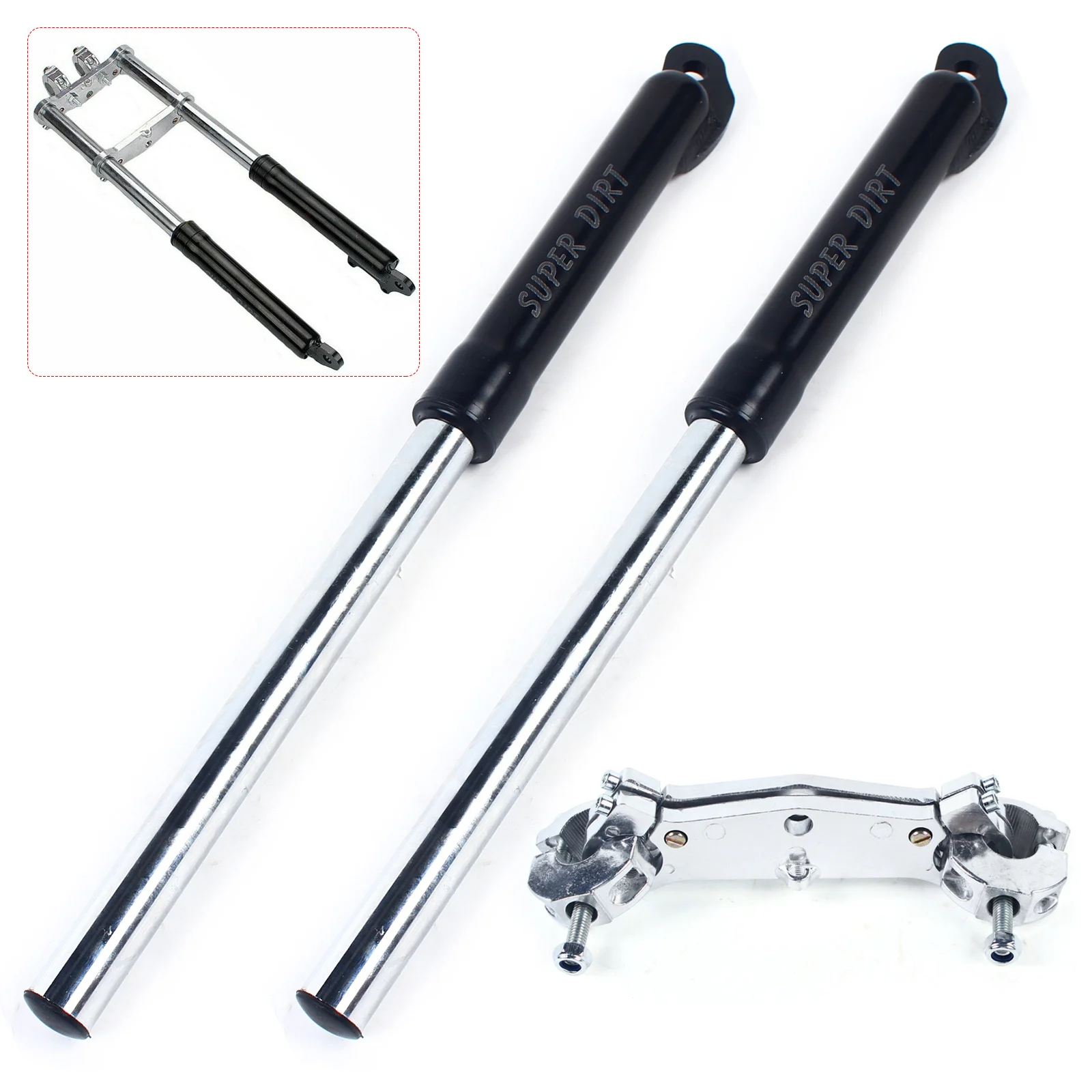 Front Shock Absorber fits 2 Stroke 49CC Small Mini Off-Road Motorcycle