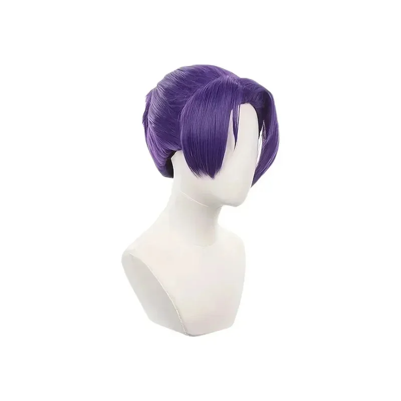 

Синтетические парики с синим замком аниме Reo Mikage, короткие и приподнятые волосы для косплея, термостойкие парики, 5;d'2.y;8'