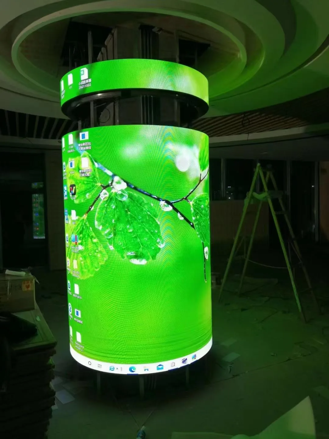 Module LED d'Niken Forme de Crevette, 320x160mm, pour Écran LED Rond, Forme Personnalisée, Affichage de Tunnel