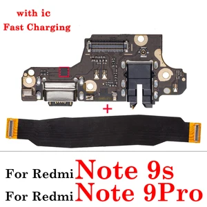 USB -Ladekabel Flex Motherboard, Xiaomi Redmi 8, 8a, 9, Note 8, 8t, 9, 10, 10x, 10s, 11, 11s, Poco F1, F2, M4, X4 Pro, 5g 10 Hauptverkaufskabel Flex Redmi 9 - №6