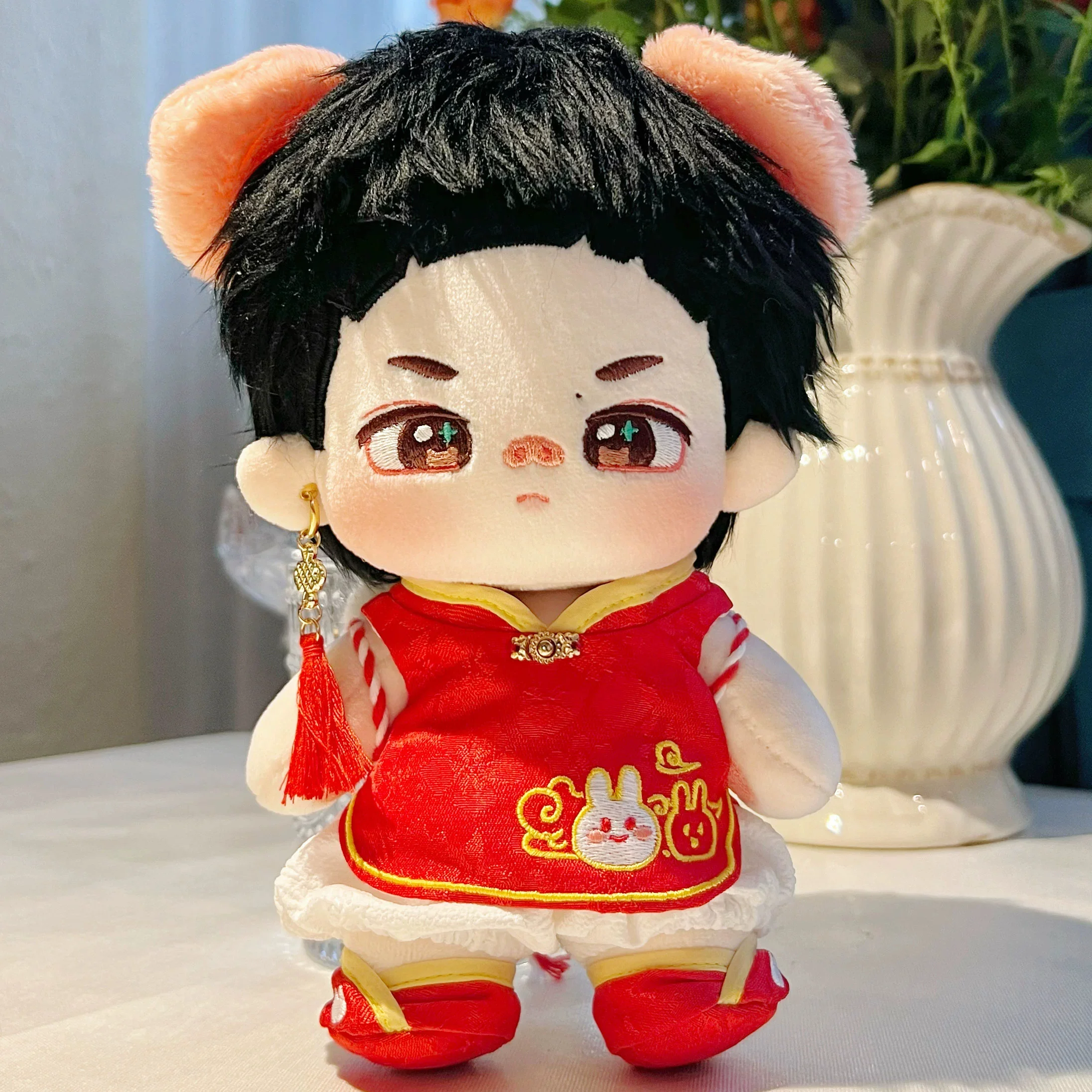 Idol Star Xiao Zhan Wang Yibo 20cm Plush Doll Toys Body Cute Cosplay GG