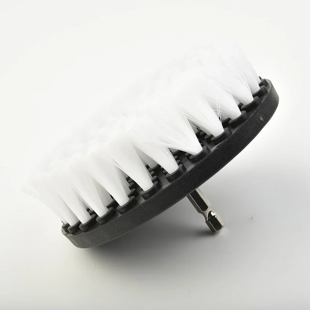 Brand New High Quality White Cleaning Brush 5 Inch Household Scrubbing Stains Cleaning Detailing Electric Floor