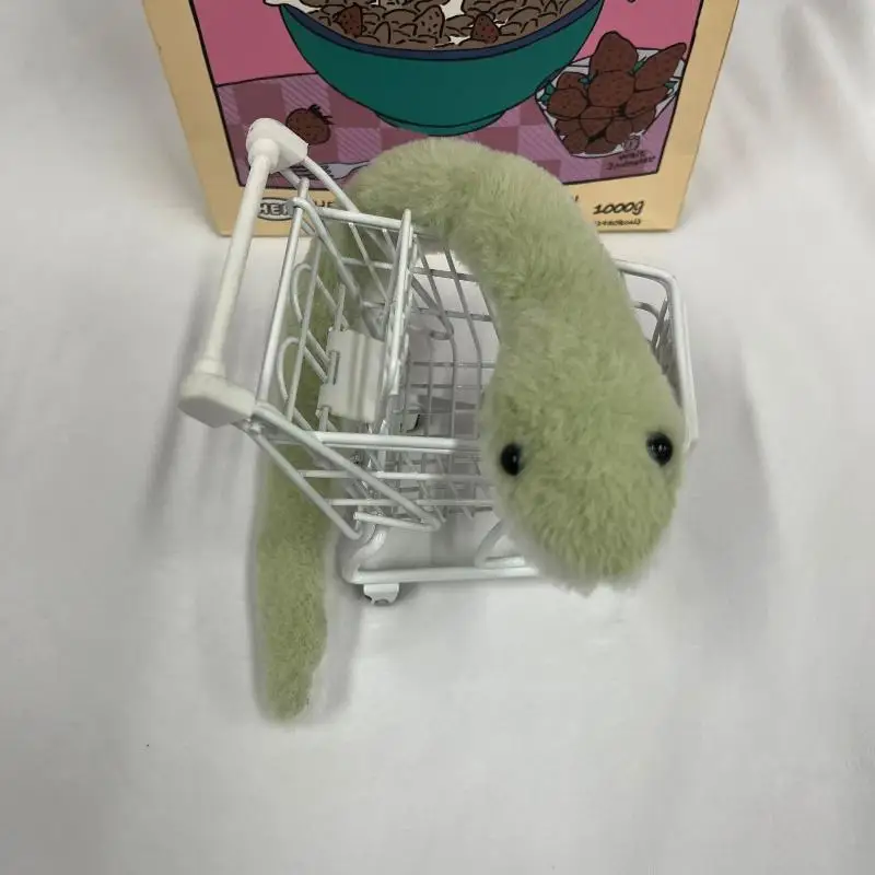

Plush Snake Plush Toy Little Snake Wrap Around Arm Snake Stuffed Plush Doll Kawaii Soft Green Snake Animal Doll