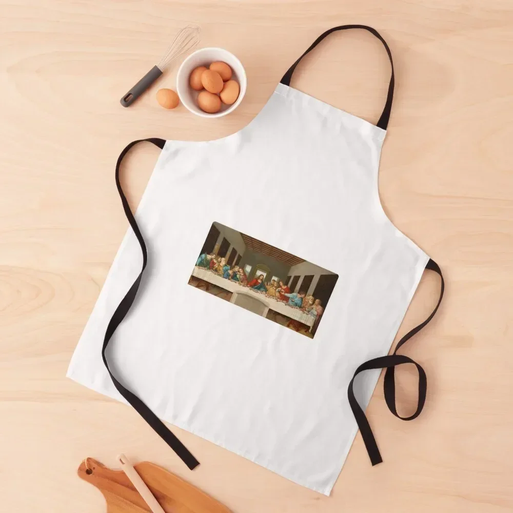 The Last Supper, Last Supper, Jesus, Leonardo Da Vinci - Christianity Gift Apron For Woman Apron