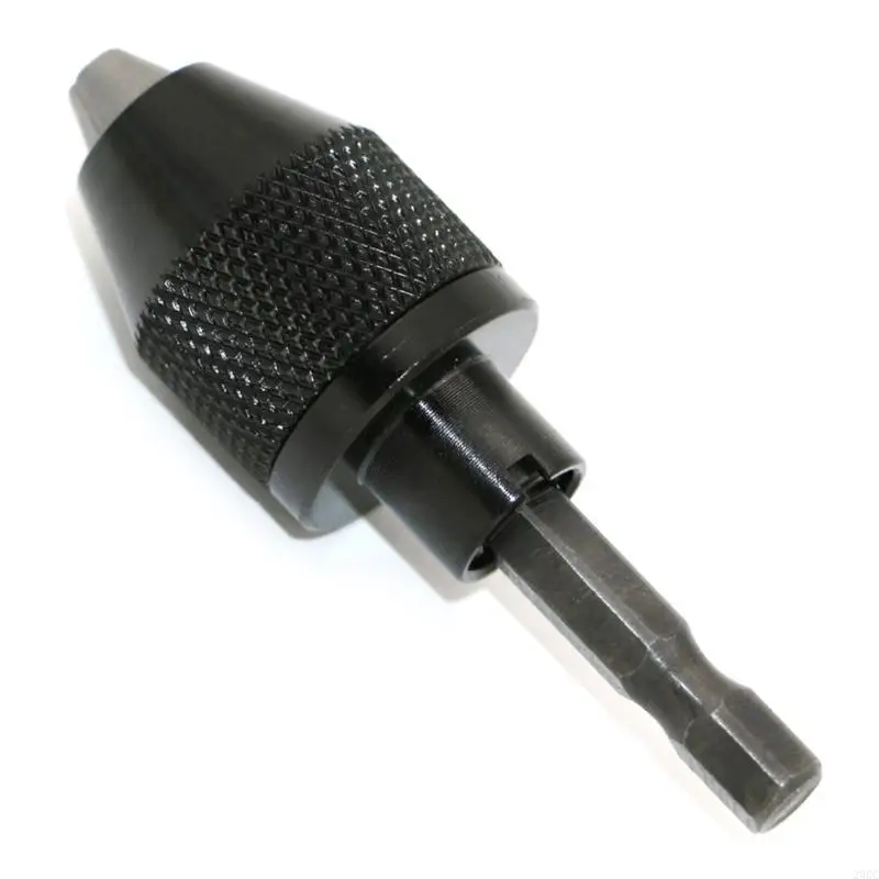 

20RC Metal Keyless Drill Chuck Shank Socket Square Change Adapter Hardware Tool