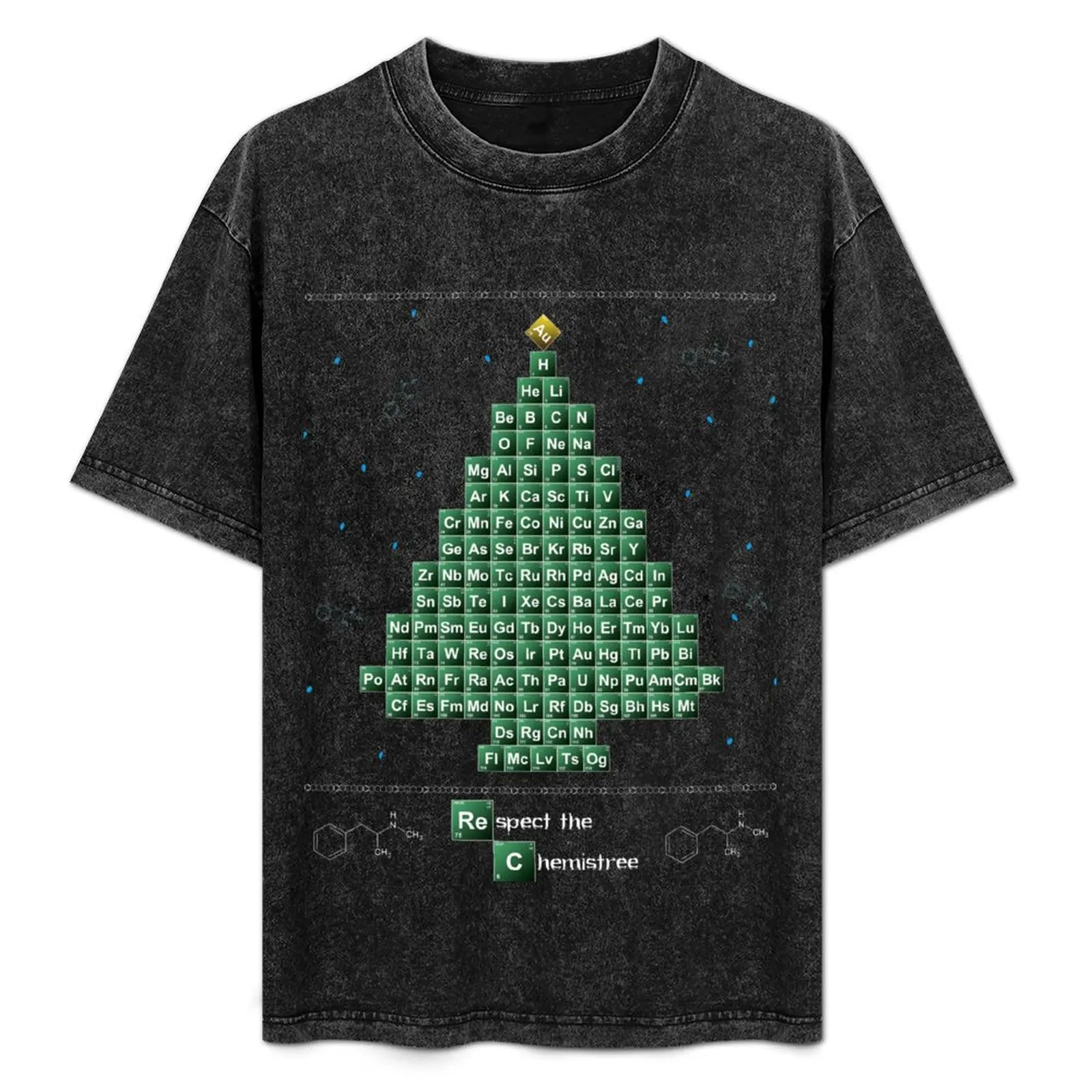 

Breaking Bad Chemistree Ugly Christmas Sweater T-Shirt Summer Print Short Sleeve Tee