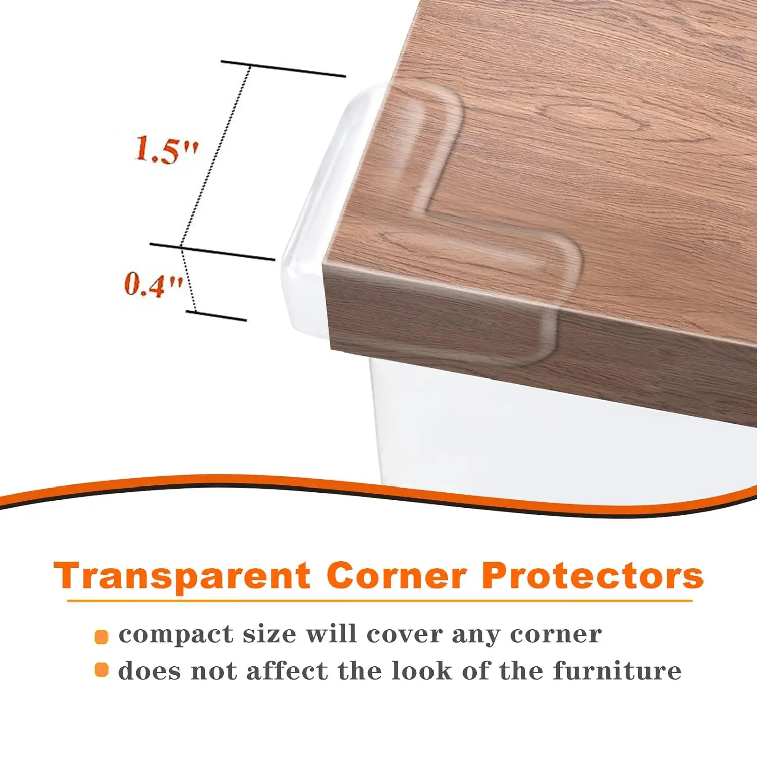 Baby Protection  Table Edge Protector Corner Guards Corner Protectors for Baby Furniture Corner (5 Pack)