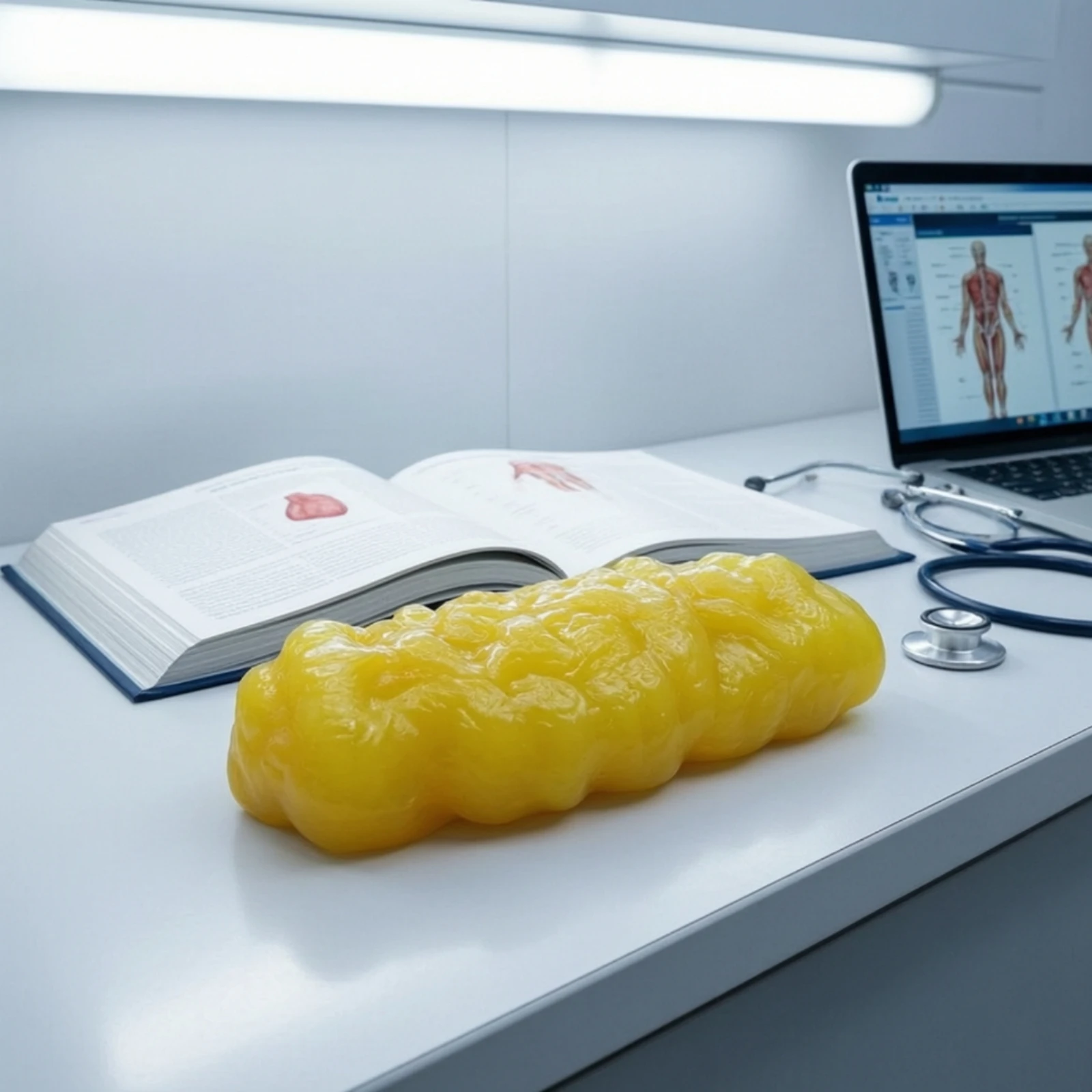 Human Adipose Model Lifelike Adipose Model Model 3D Accurate for Nutritionists, Classroom, Medical Office