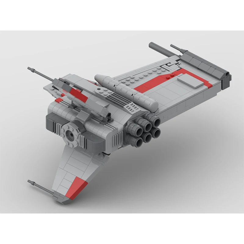Star Movie Series MOC Building Blocks BT-7 Thunderclap Assault Craft Spaceship Model DIY Bricks Military Creative Toy Gifts