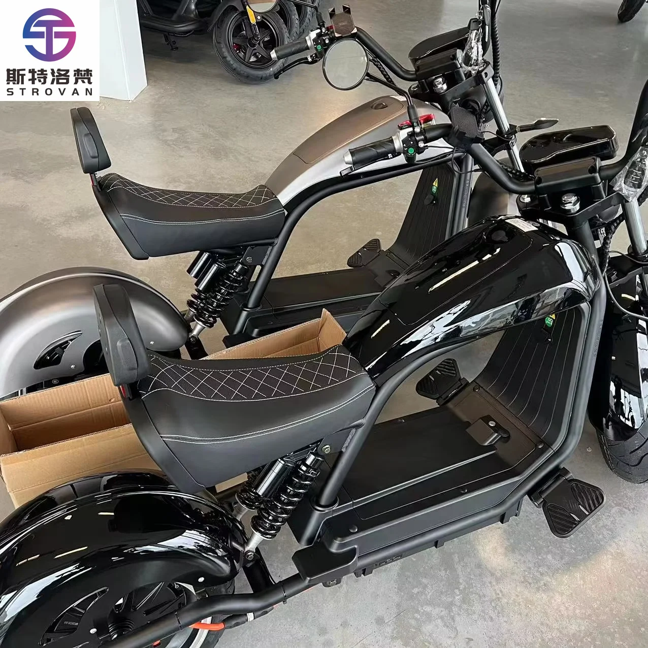 HL-6.0 Citycoco EEC EU Stock 3000W 4000W 55AH Adult Chopper Scooter Big Battery Max Motor