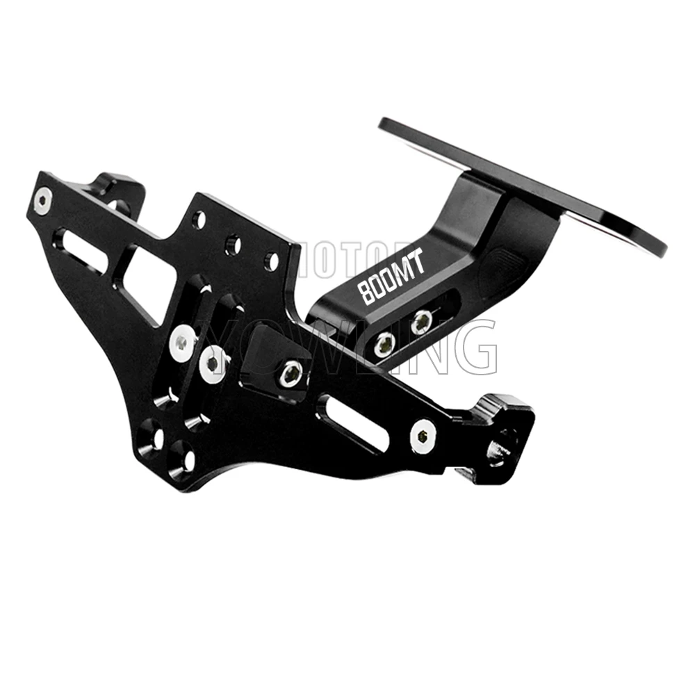 

Motorcycle Accessories Rear License Plate Bracket Holder Fit For CFMOTO CF MOTO 800MT 800 MT ALL YEARS 2025 2024 2023 2022 2021