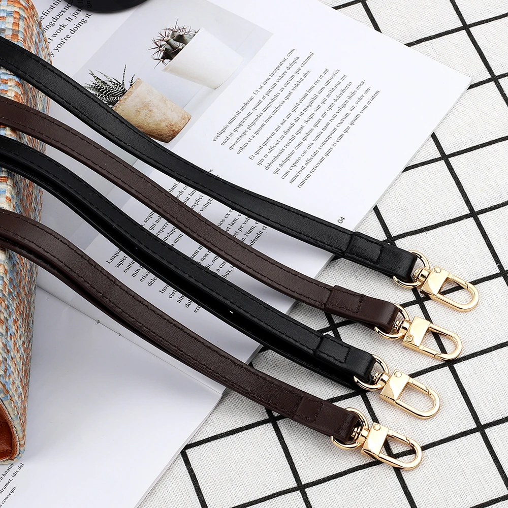 

90-110cm PU Leather Shoulder Bag Straps for Handbags Handle Replacement Messenger Crossbody Bag Belt DIY Accessories Gold Buckle