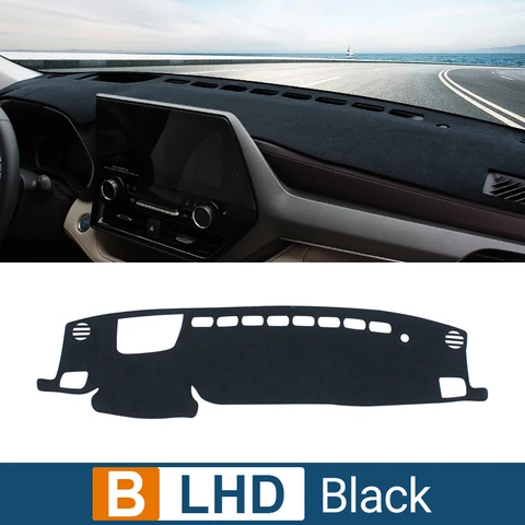 Накидка На Приборную Панель Toyota Highlander XU70 Kluger 2020-2024, Солнцезащитный Козырек, Нескользящая Накладка