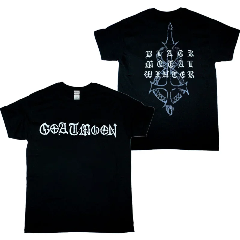 Goatmoon Band Logo T-Shirt Black Fullsize S-5Xl