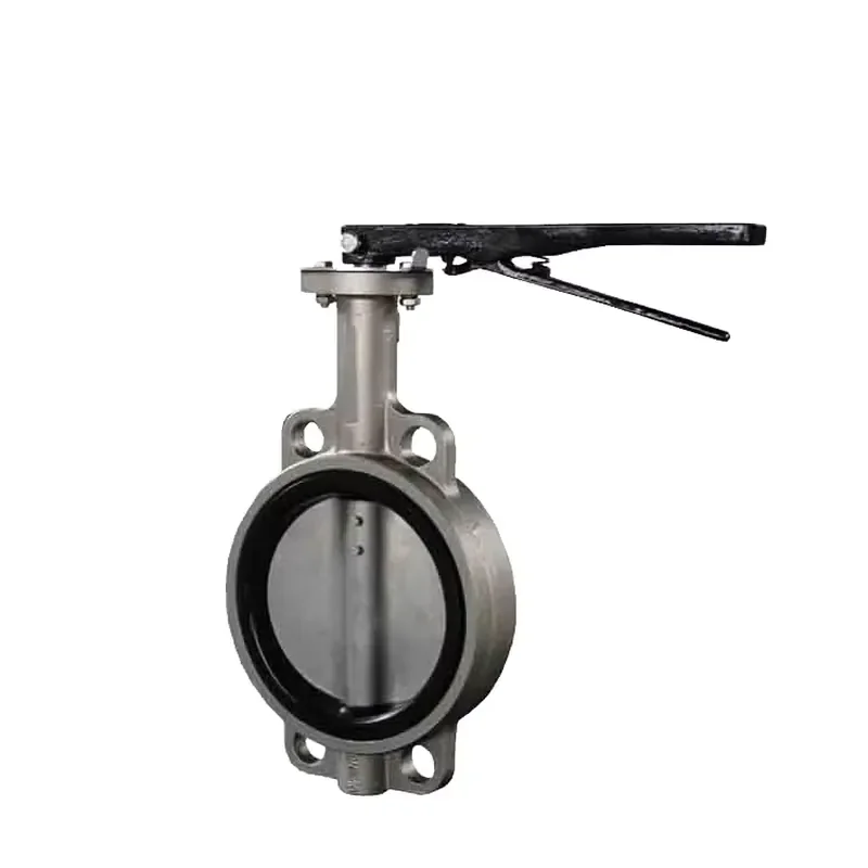 COVNA Urgent Order High-Performance Double Offset Wafer Type Metal Seated Stainless Steel Butterfly Valve with Manual Hand