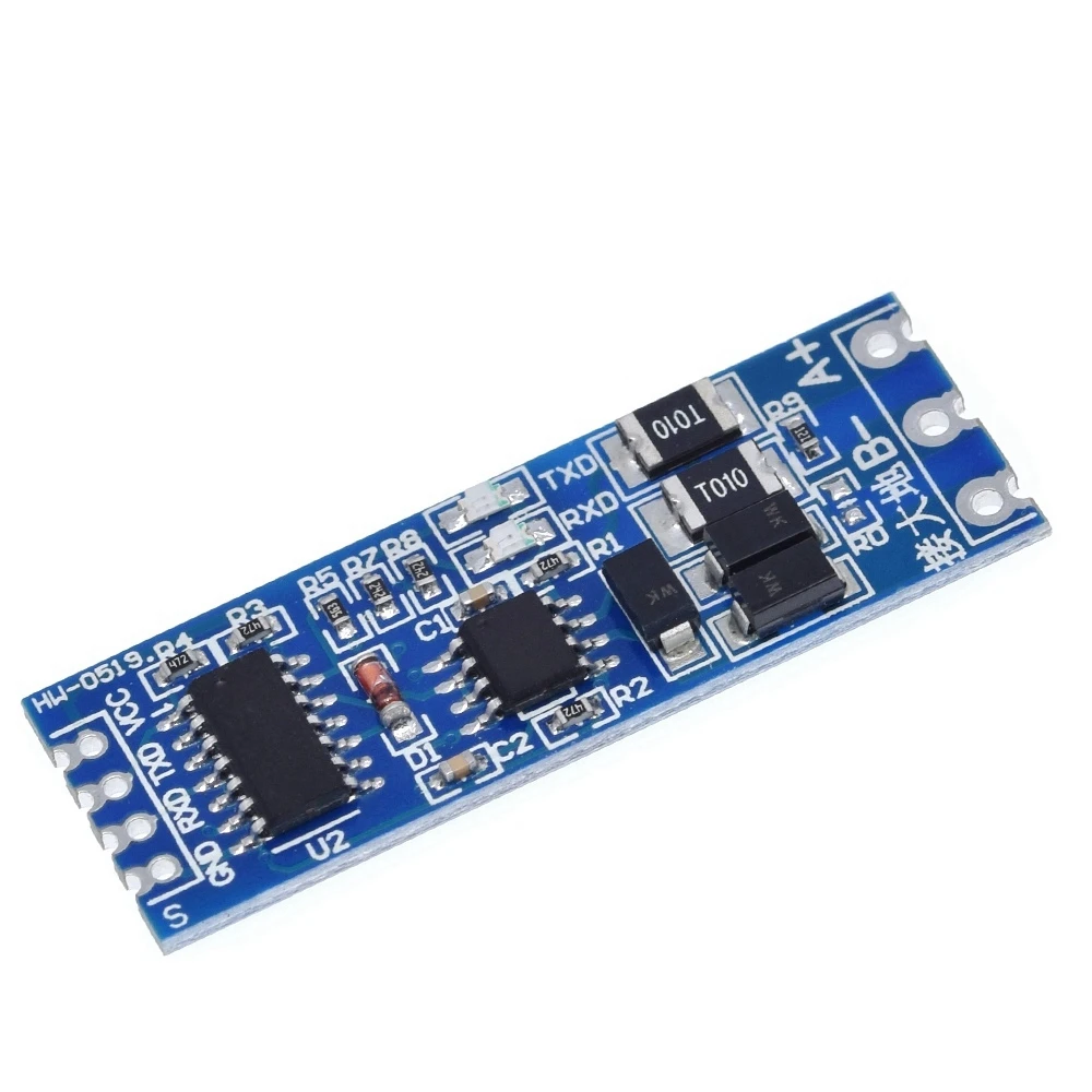 Ttl Draai Naar Rs485 Module Hardware Automatische Flow Control Module Seriële Uart Level Wederzijdse Conversie Voedingsmodule 3.3V 5V