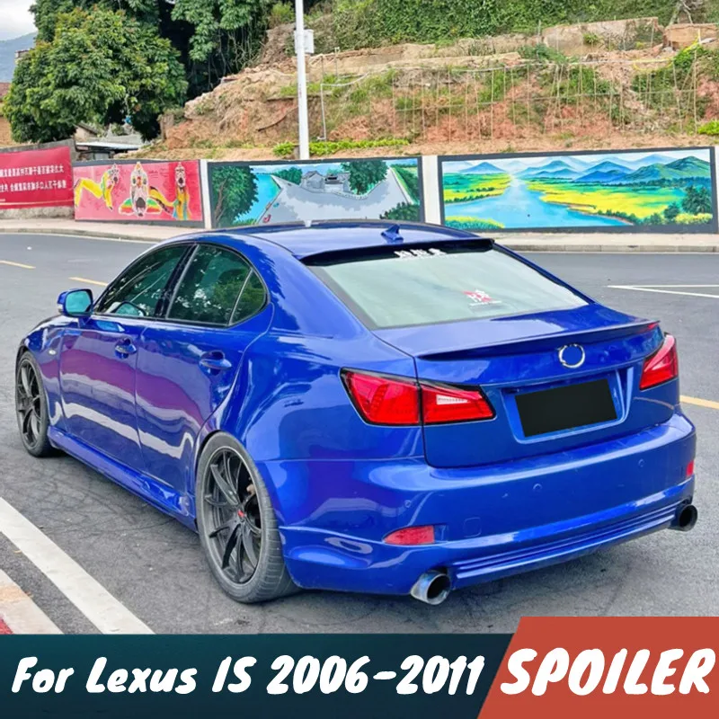Für Lexus IS IS250 IS300 IS350 2006-2011 Auto-Heckscheiben-Dachspoiler/Heckklappen-Spoiler Karosserie-Tuning-Zubehör