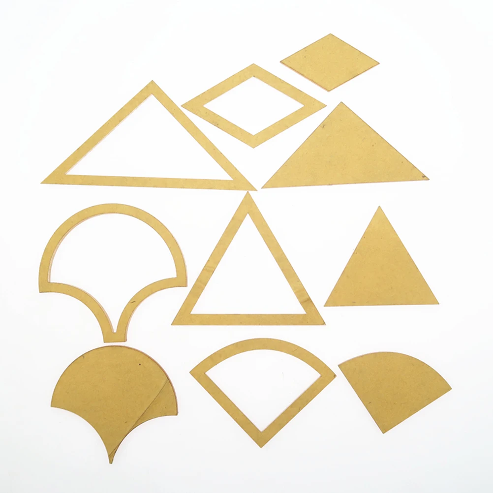 

27Pcs Quilting Tool Templates Premium Multi Pattern Transparent for Sewing Embroidery Patchwork DIY Crafts Die Plate