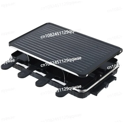 Double Layers Grill Household Electric Griddle Smokeless Non-stick Barbecue Pan Multifunctional Baking Pan