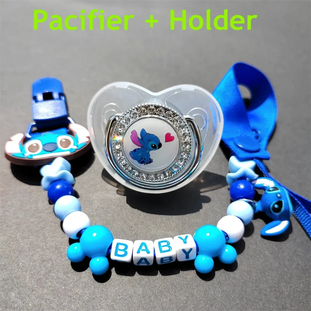 2024 Kawaii Baby pacifier Chain Clip Personalized tooth chain holder silicone nipple Deluxe Baby Baby Baby Baby Shower Gift0-24M