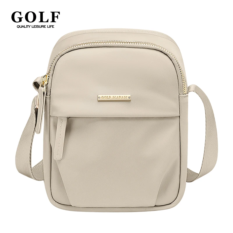 GOLF Crossbody Bags Women Nylon Mini Cross Body Shoulder Purse Cute Lady Bag Ladies Cell Phone Rectangular Bags Original Brand