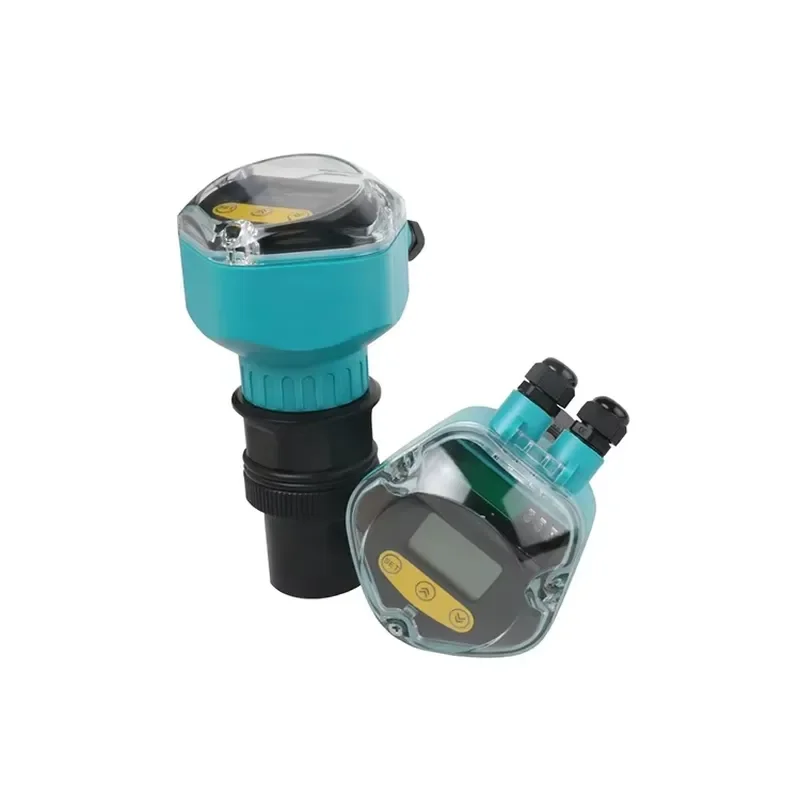 10m Guided Wave Liquid Level Transmitter Industrial Water Level Measuring Sensor Indicator