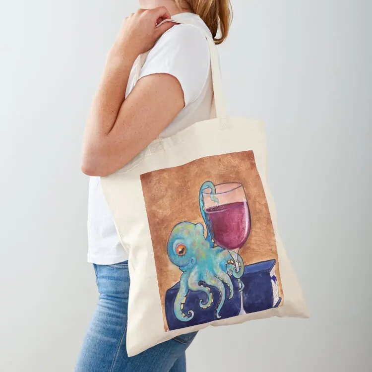 octowine Tote Bag Canvas bag canvas tote bags Fabric bag sacs de shopping