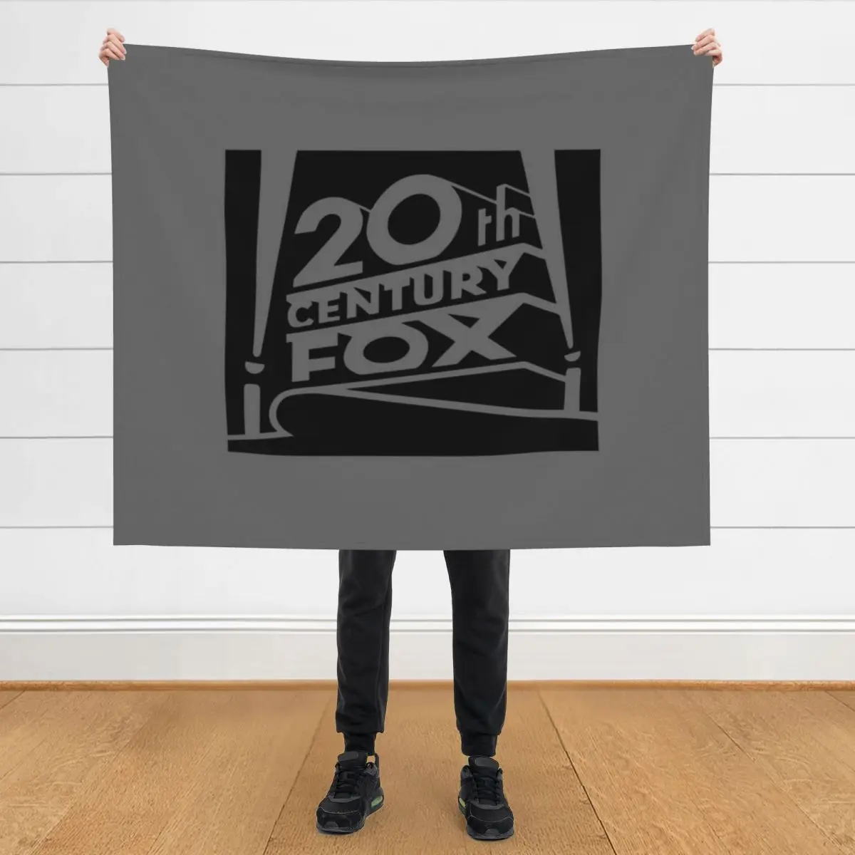 

20th Century Fox Black Throw Blanket Polar anime decorative Flannel Blankets