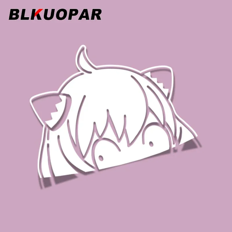 

BLKUOPAR для Anya мультфильм аниме автомобильные наклейки виниловая автомобильная пленка креативная наклейка кондиционер индивидуальная графика солнцезащитный крем Декор
