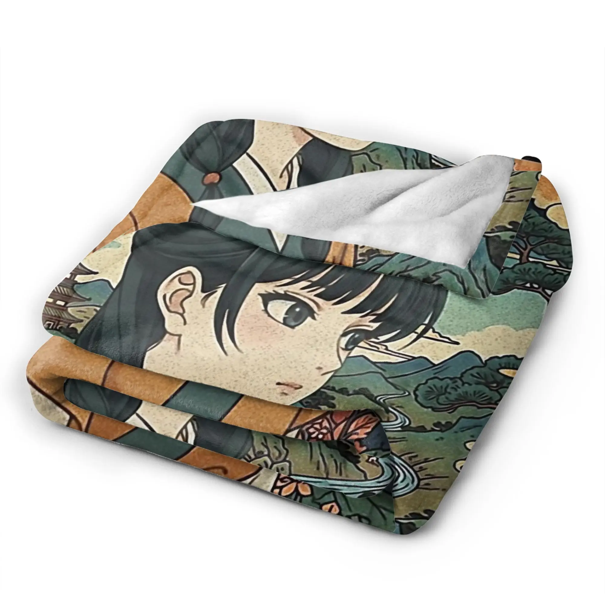 薬屋日記猫猫ぬいぐるみブランケット子供用フランネルスローブランケットホームデコレーション暖かい柔らかいカスタマイズされた高品質ベッドスプレッド