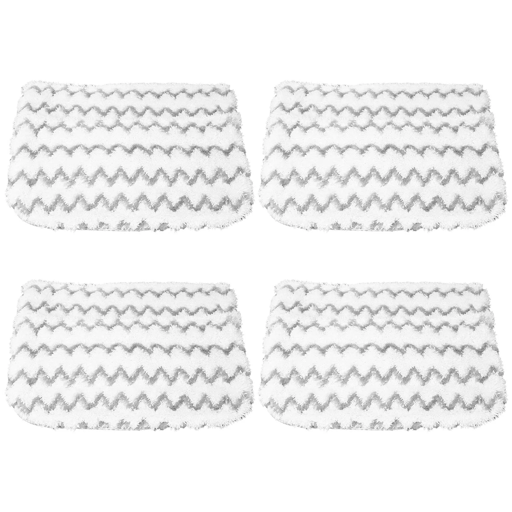 4 PCS Replacement Pads Accessory for Shark Steam Mop S1000, S1000A, S1000C, S1000WM, S10001C, Dirt Grip Pads, Microfiber Washabl